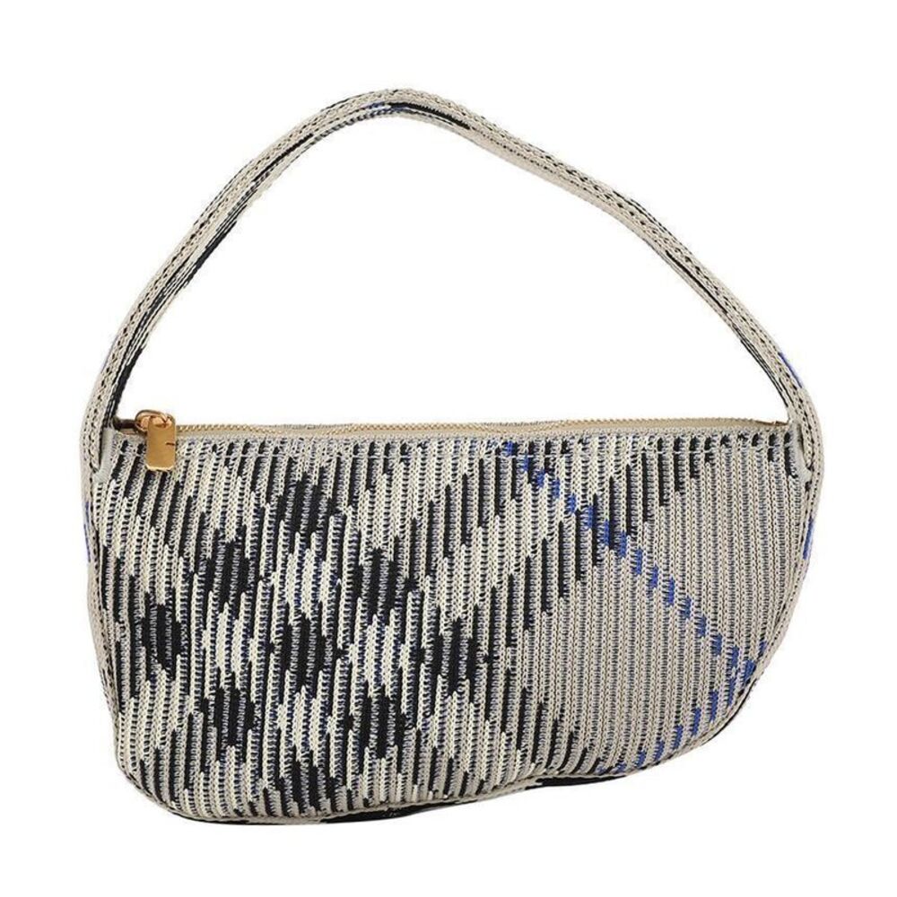 Check Mini Knit Bag